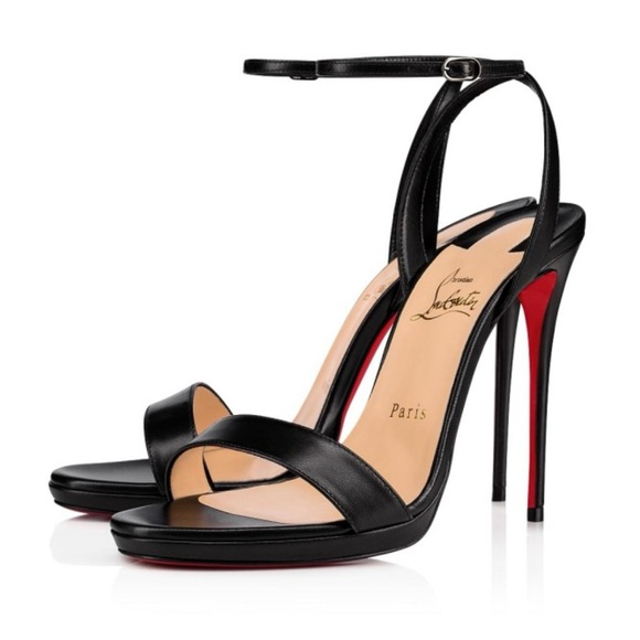 Christian Louboutin Loubi Queen 120mm 38.5 - Picture 1 of 8